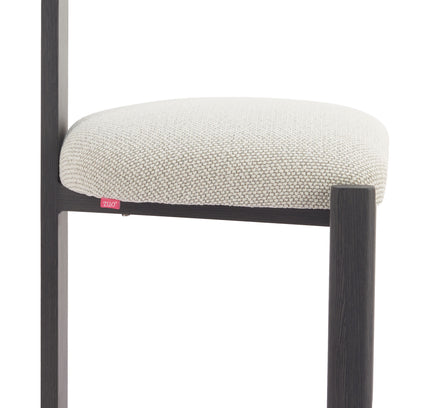 Tiana Dining Chair Black & Beige