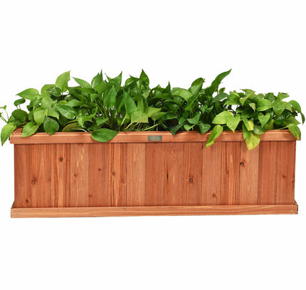 Wooden Decorative Planter Box for Garden Yard and Window