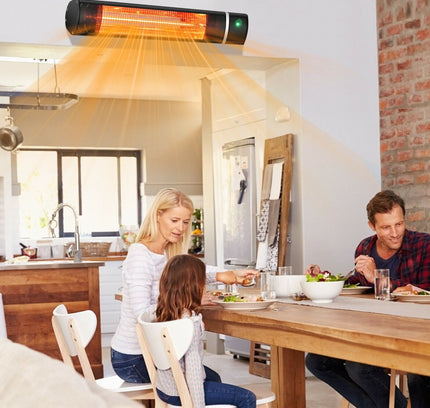 1500W Outdoor Electric Patio Heater with Remote Control