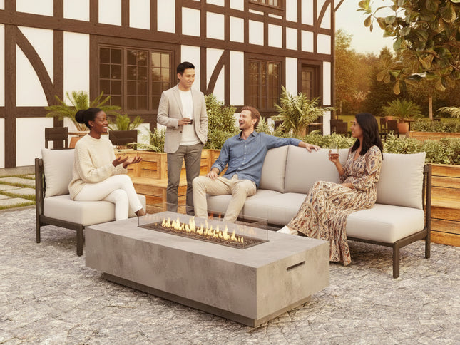 Horizon Accent Chair Gray