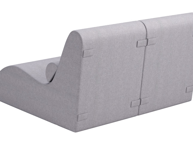 Luanda Chaise Lounge Gray