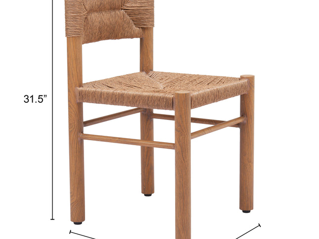 Iska Dining Chair (Set of 2) Natural