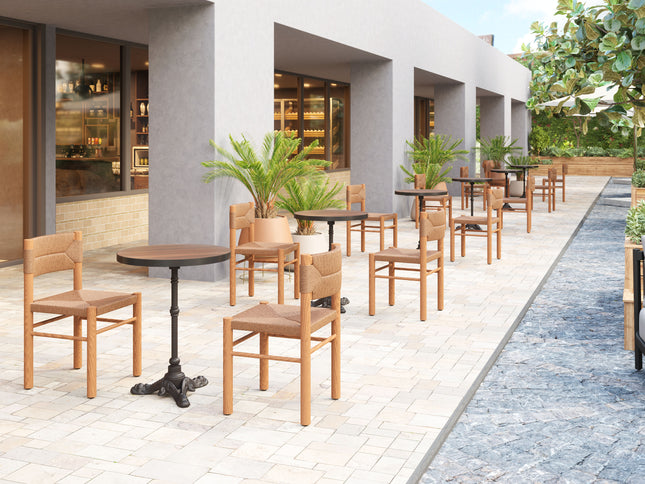 Iska Dining Chair (Set of 2) Natural