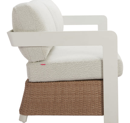 Gelo Sofa White & Brown