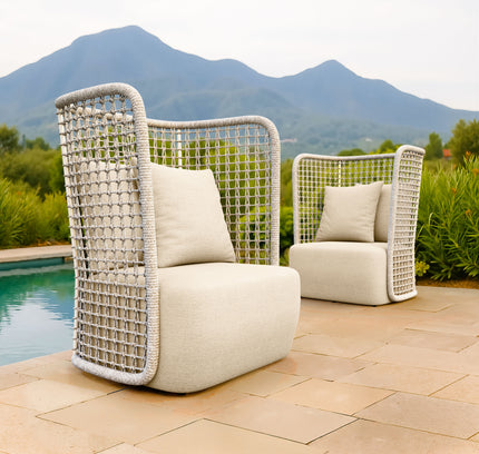 Hudu Accent Chair Beige