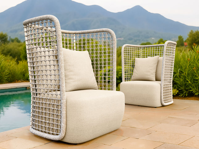 Hudu Accent Chair Beige