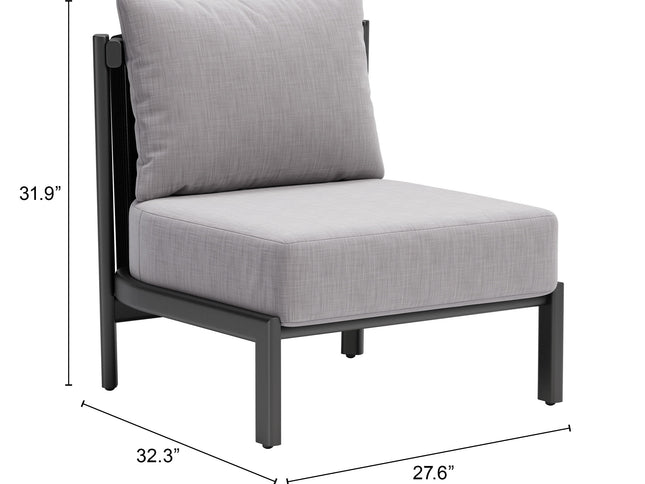 Horizon Accent Chair Gray