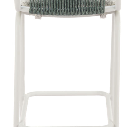 Luft Barstool (Set of 2) White & Green