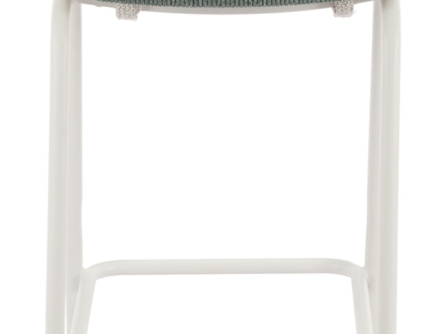 Luft Barstool (Set of 2) White & Green