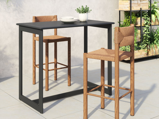 Iska Barstool (Set of 2) Natural