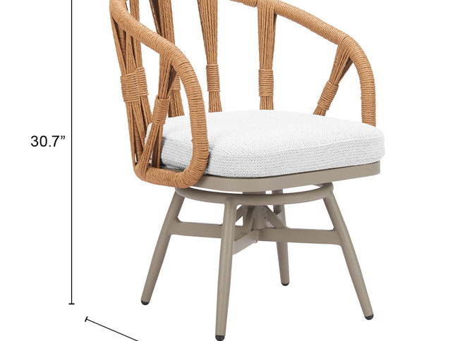 Safal Swivel Dining Chair Multicolor