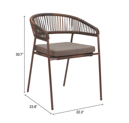 Skye Dining Chair (Set of 2) Brown