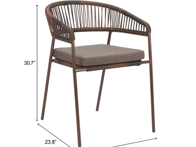 Skye Dining Chair (Set of 2) Brown