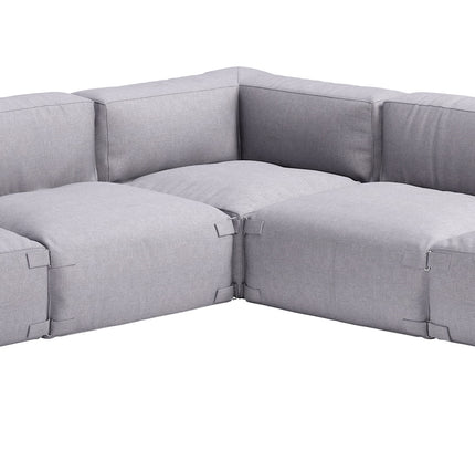 Luanda Corner Chair Gray