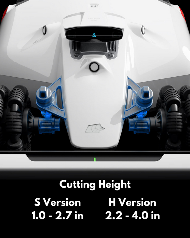 Mammotion Luba 2 AWD 10000: Perimeter Wire Free Robot Lawn Mower