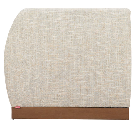 Christy Corner Chair Beige