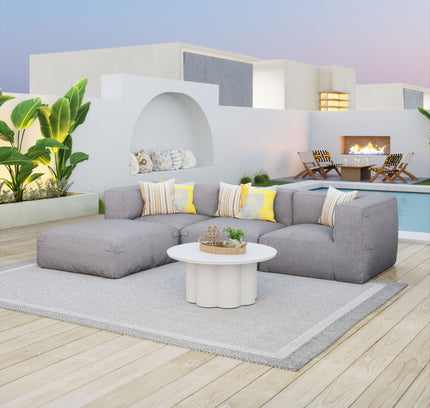 Luanda Middle Chair Gray