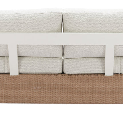 Gelo Sofa White & Brown