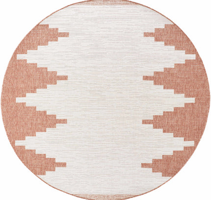 Djugun Peach Fuzz Indoor & Outdoor Area Rug