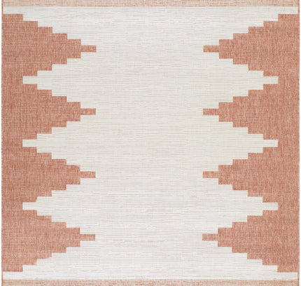 Djugun Peach Fuzz Indoor & Outdoor Area Rug