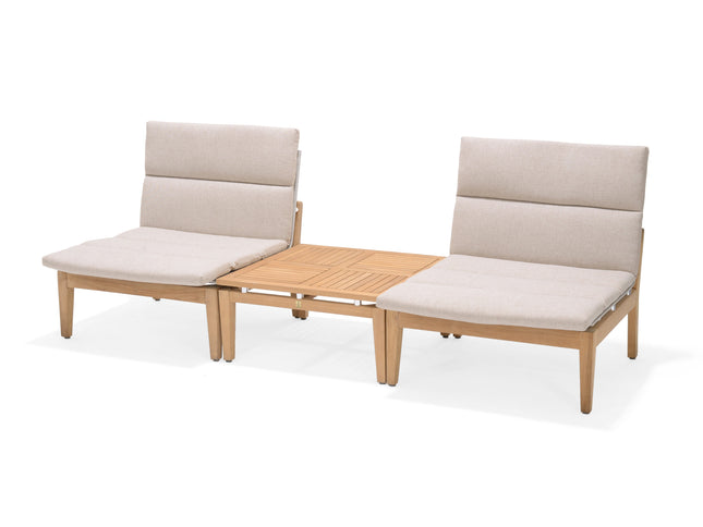 Arno 3pc Bistro Set Light