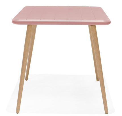 Nassau Square Table – Peony Pink Social Plastic®
