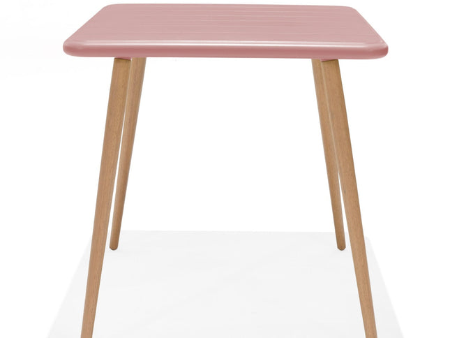Nassau Square Table – Peony Pink Social Plastic®
