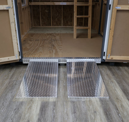 EZ-Fit Aluminum ramp for double doors