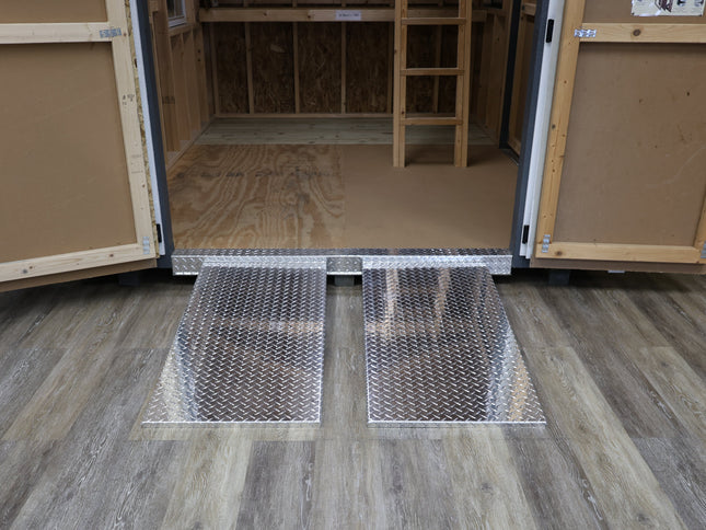 EZ-Fit Aluminum ramp for double doors