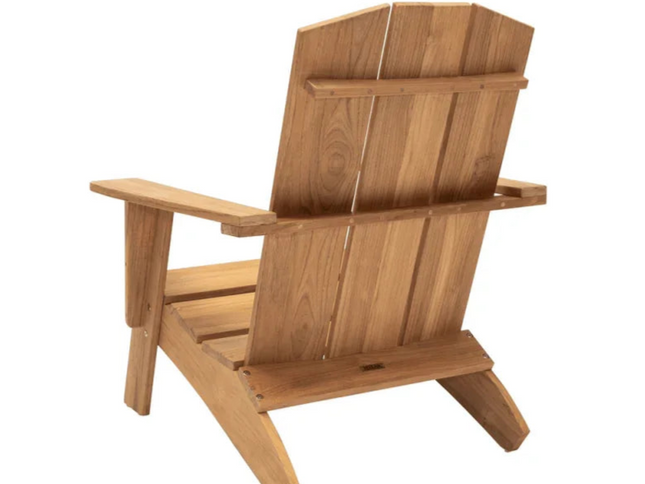 LOOMLAN Bainbridge 3-Piece FSC Teak Adirondack Lounge Set