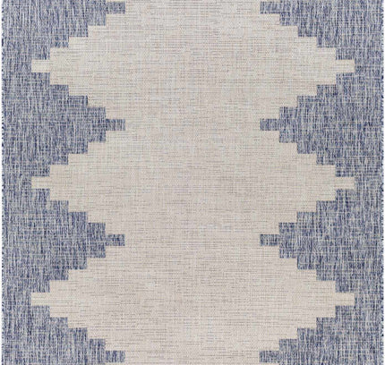 Djugun Blue Outdoor Rug - Clearance