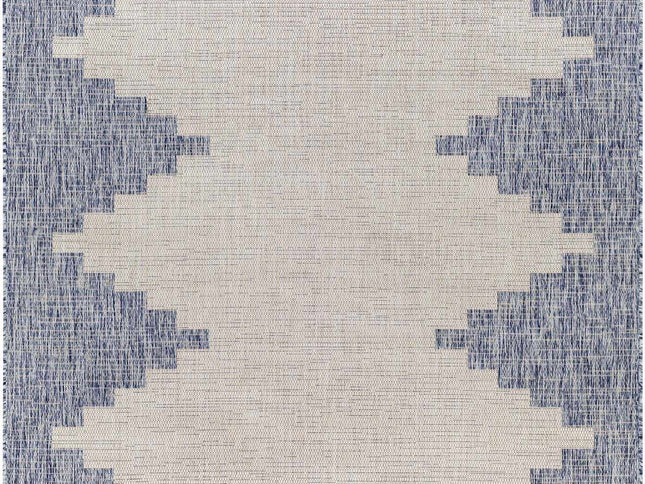 Djugun Blue Outdoor Rug - Clearance