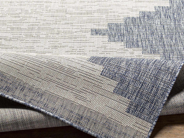 Djugun Blue Outdoor Rug - Clearance