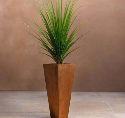 Corten Steel Tapered Planter