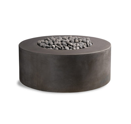 Kylindros - Cylinder Concrete Gas Fire Pit Table 36" or 42"