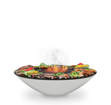 Arteflame XXL 40" Platinum Edition Fire Pit With Grill Cooktop