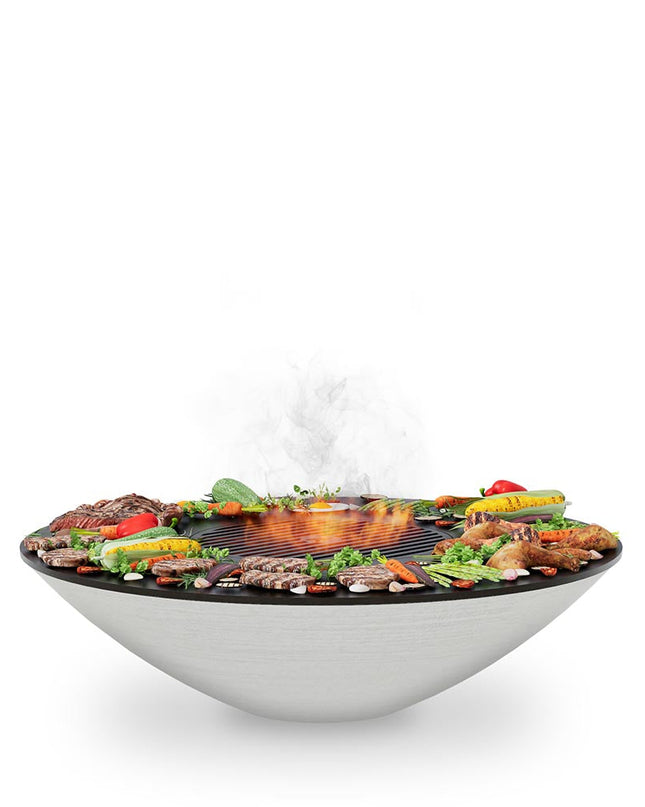 Arteflame XXL 40" Platinum Edition Fire Pit With Grill Cooktop