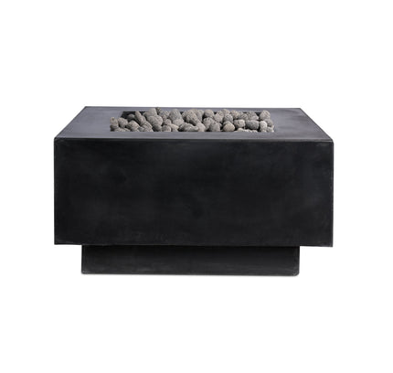 Cubo Concrete Gas Fire Bowl, 30", 36", or 42"