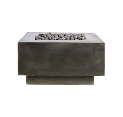 Cubo Concrete Gas Fire Bowl, 30", 36", or 42"