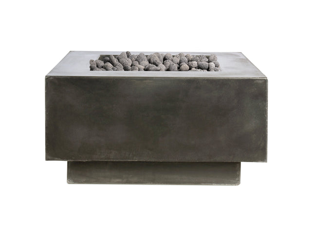 Cubo Concrete Gas Fire Bowl, 30", 36", or 42"
