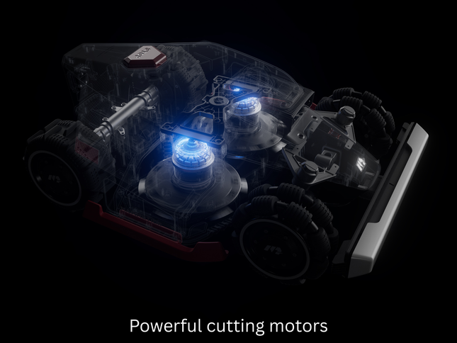 Luba 3 3000 S Robotic Mower by Mammotion .75 acre