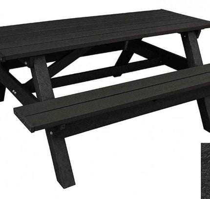Deluxe Picnic Table – 6′ Durable Recycled Plastic Outdoor Seating