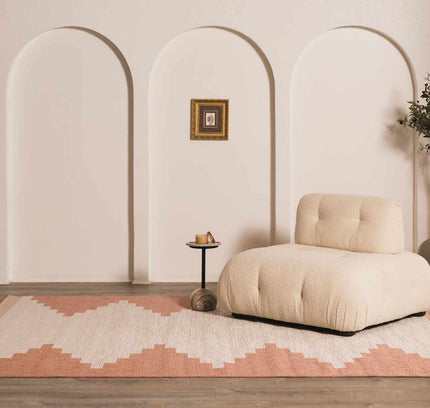Djugun Peach Fuzz Indoor & Outdoor Area Rug