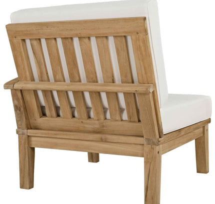 Patio Elegance Marina Teak Outdoor Seating Set - 10-Piece Modway Collection