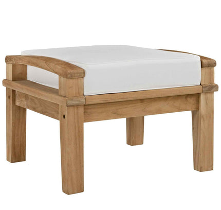 Patio Elegance Marina Teak Outdoor Seating Set - 10-Piece Modway Collection