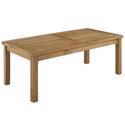 Patio Elegance Marina Teak Outdoor Seating Set - 10-Piece Modway Collection