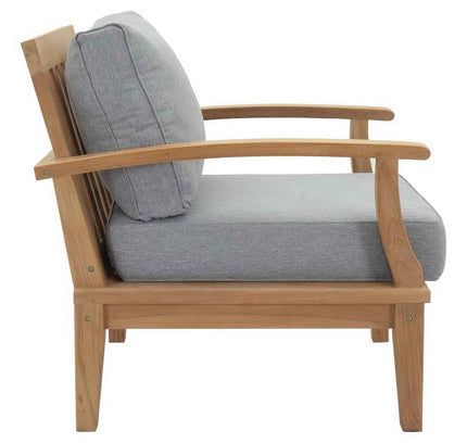 Patio Elegance Outdoor Lounge Set - Marina 9-Piece Teak Collection by Modway