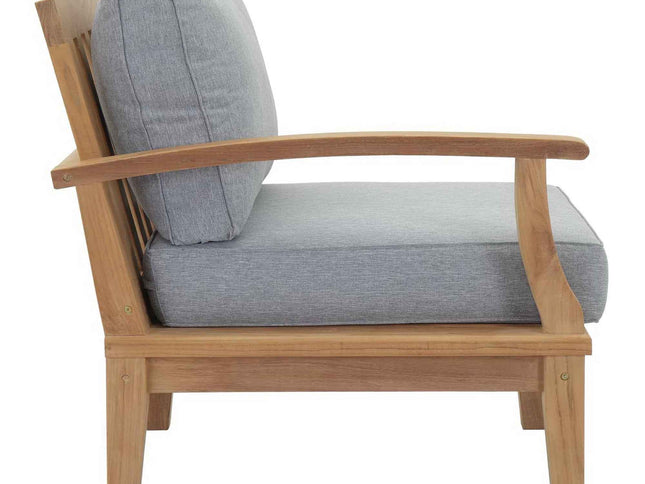 Patio Elegance Outdoor Lounge Set - Marina 9-Piece Teak Collection by Modway