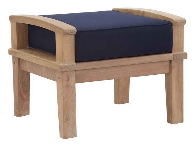 Patio Elegance Outdoor Lounge Set - Marina 9-Piece Teak Collection by Modway