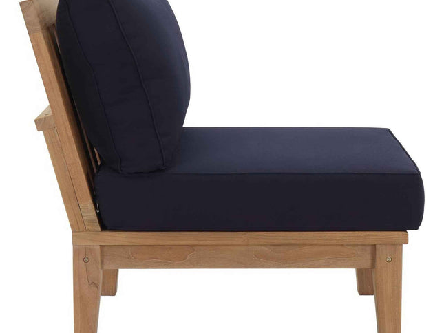 Patio Elegance Outdoor Lounge Set - Marina 9-Piece Teak Collection by Modway